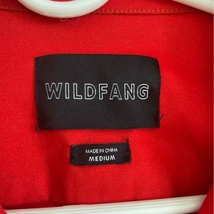 Wildfang coveralls in red